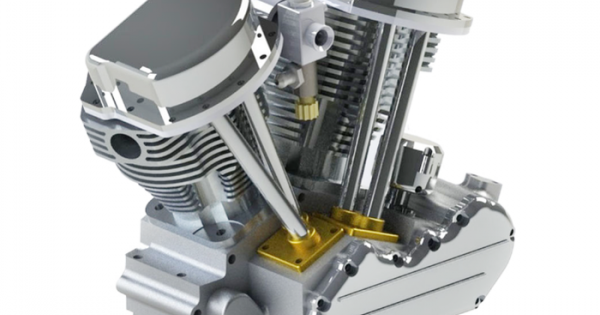 Homemade V2 Engine How To Build V-Twin Engine Gasoline Engine