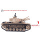 1/16 german ⅲ h tank 2.4g remote control model rechargeable military tank 1/16 german ⅲ h tank 2.4g remote control model rechargeable military tank