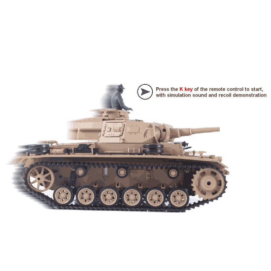 1/16 german ⅲ h tank 2.4g remote control model rechargeable military tank 1/16 german ⅲ h tank 2.4g remote control model rechargeable military tank
