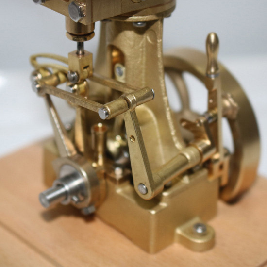 1.85cc single-cylinder double acting vertical steam engine with 200ml boiler model 1.85cc single-cylinder double acting vertical steam engine with 200ml boiler model