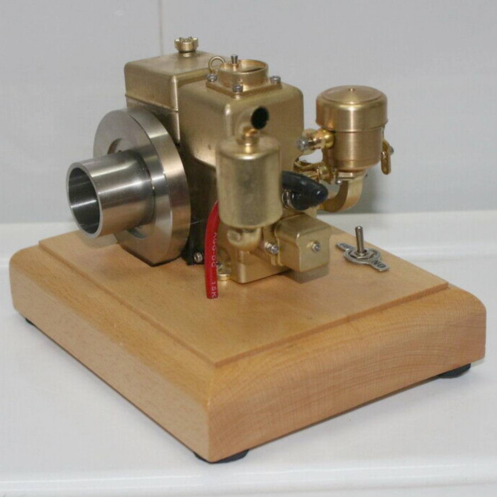 1.9cc miniature gasoline model engine old tractor engine four-stroke ...