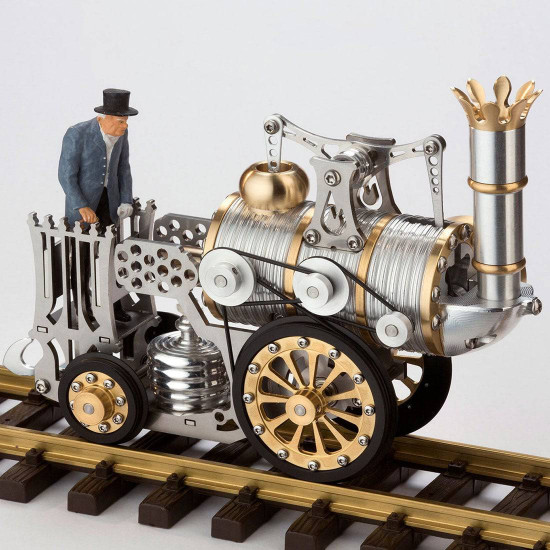 1 set of track for retro stirling engine rocket locomotive steam train model l1 1 set of track for retro stirling engine rocket locomotive steam train model l1