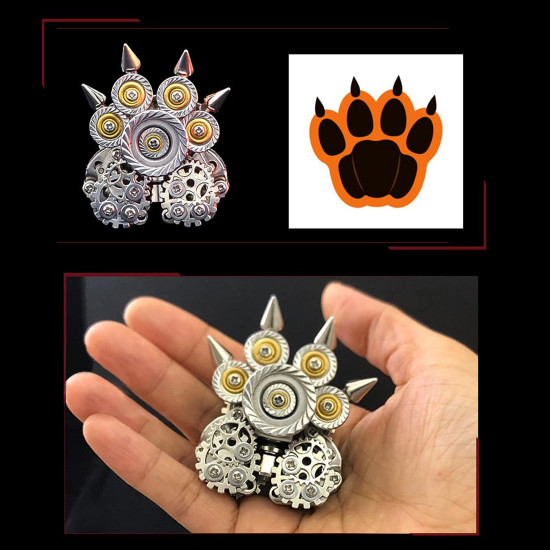 100pcs+ 3d metal lovely tiger paw kit assembly diy 100pcs+ 3d metal lovely tiger paw kit assembly diy