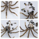 3d metal steampunk galaxy craft puzzle mechanical octopus with desk lamp model diy assembly for home decor creative gift-1060pcs 3d metal steampunk galaxy craft puzzle mechanical octopus with desk lamp model diy assembly for home decor creative gift-1060pcs