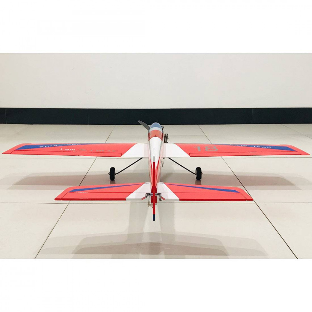 1080mm wingspan gas powered aerobatic 3a stunt airplane balsa wooden ...
