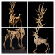 200pcs+ christmas golden elk model metal model kits for adults 200pcs+ christmas golden elk model metal model kits for adults