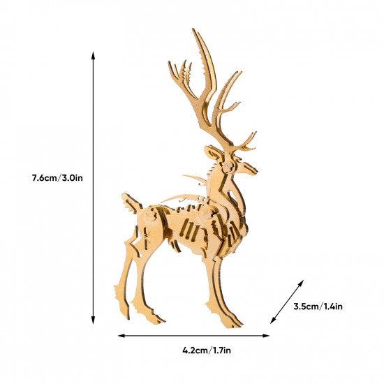200pcs+ christmas golden elk model metal model kits for adults 200pcs+ christmas golden elk model metal model kits for adults