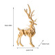 200pcs+ christmas golden elk model metal model kits for adults 200pcs+ christmas golden elk model metal model kits for adults