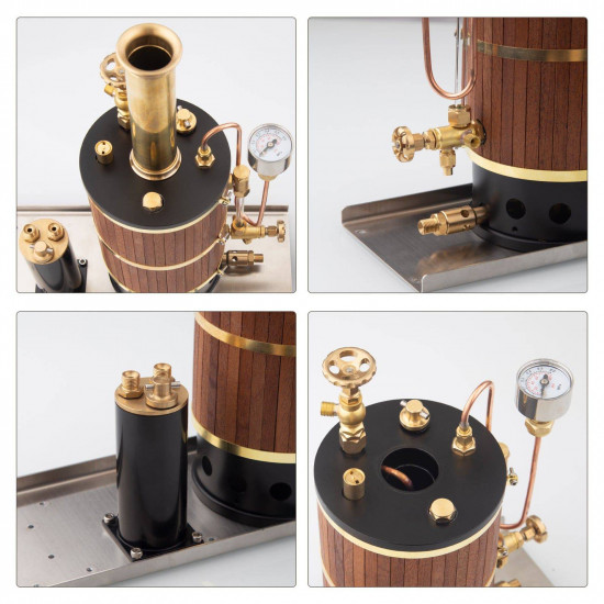 230ml vertical steam boiler model for ship marine steam engine model 230ml vertical steam boiler model for ship marine steam engine model