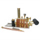 3.7cc two cylinder double acting steam engine model with 200ml steam boiler 3.7cc two cylinder double acting steam engine model with 200ml steam boiler
