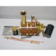 3.7cc two cylinder double acting steam engine model with 200ml steam boiler 3.7cc two cylinder double acting steam engine model with 200ml steam boiler