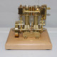 3.7cc two cylinder double acting steam engine model with 200ml steam boiler 3.7cc two cylinder double acting steam engine model with 200ml steam boiler