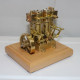 3.7cc two cylinder double acting steam engine model with 200ml steam boiler 3.7cc two cylinder double acting steam engine model with 200ml steam boiler