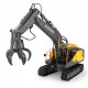 3 in 1 2.4g rc electric construction toy excavator navvy engineering truck model toy