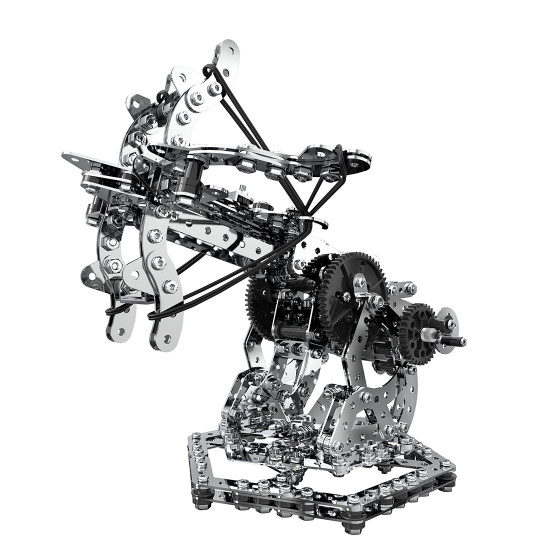 3d metal mechanical puzzle dragon crossbow model assembly kit for kids, teens, and adults-812pcs 3d metal mechanical puzzle dragon crossbow model assembly kit for kids, teens, and adults-812pcs
