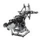 3d metal mechanical puzzle dragon crossbow model assembly kit for kids, teens, and adults-812pcs 3d metal mechanical puzzle dragon crossbow model assembly kit for kids, teens, and adults-812pcs