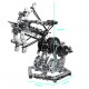 3d metal mechanical puzzle dragon crossbow model assembly kit for kids, teens, and adults-812pcs 3d metal mechanical puzzle dragon crossbow model assembly kit for kids, teens, and adults-812pcs