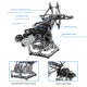 3d metal mechanical puzzle dragon crossbow model assembly kit for kids, teens, and adults-812pcs 3d metal mechanical puzzle dragon crossbow model assembly kit for kids, teens, and adults-812pcs