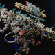 3d metal rex dinosaur mechanical puzzle diy assembly model kit - 2500pcs+55cm height 3d metal rex dinosaur mechanical puzzle diy assembly model kit - 2500pcs+55cm height