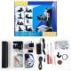 4 in 1 wire saw wood lathe sand mill handheld micro machine tool diy assembly kit 100pcs+ 4 in 1 wire saw wood lathe sand mill handheld micro machine tool diy assembly kit 100pcs+