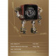 540pcs+ diy mechanical chronos watch stand mecha warrior metal model 540pcs+ diy mechanical chronos watch stand mecha warrior metal model