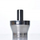 75 x 140mm 450ml anti explosion leak proof stainless steel lab alcohol burner lamp for stirling engine external combustion engine model