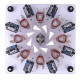 8-stage coil star disk motor 5000-10000rpm electric machine physical experiment model