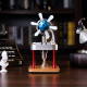 air-cooled metal vertical stirling engine with flywheel fan model education toy