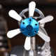 air-cooled metal vertical stirling engine with flywheel fan model education toy