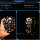 assembly skeleton skull cranium 3d diy metal model kits 200+pcs assembly skeleton skull cranium 3d diy metal model kits 200+pcs