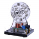 brushless magnetic suspension hall motor engine stem toy (random color light)