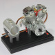 cison fg-vt9 v2 9cc four-stroke gasoline engine model with metal base fuel tank full set cison fg-vt9 v2 9cc four-stroke gasoline engine model with metal base fuel tank full set