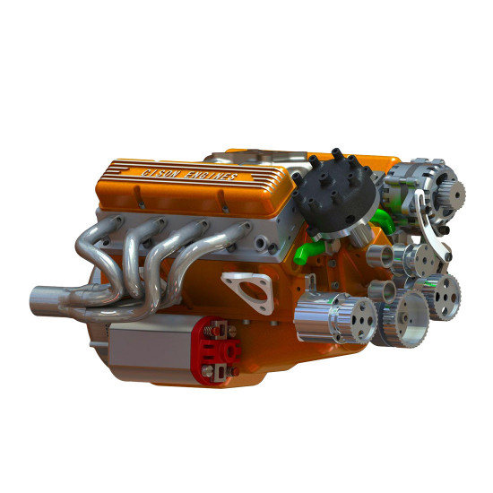 cison v8 engine kits v8-440 with metal base full set 44cc cison v8 engine kits v8-440 with metal base full set 44cc