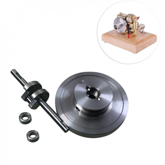 crankshaft bearings flywheel for 2.6cc m12 water-cooled gasoline engine crankshaft bearings flywheel for 2.6cc m12 water-cooled gasoline engine