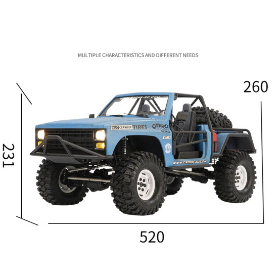 crossrc xt4 1/10 2.4g rc electric off-road crawler aseembly model kit version crossrc xt4 1/10 2.4g rc electric off-road crawler aseembly model kit version