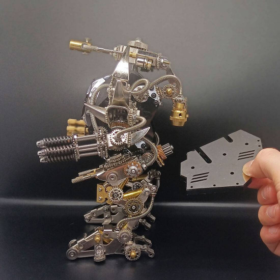 diy mechanical watch metal assembly mecha creative decor model diy mechanical watch metal assembly mecha creative decor model