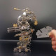 diy mechanical watch metal assembly mecha creative decor model diy mechanical watch metal assembly mecha creative decor model
