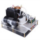diy toyan methanol engine model modified into micro water-cooled generator set