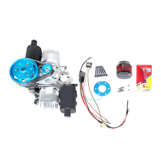 dle200 powered parachutes gasoline engine two-cylinder two stroke air cooled electric start (standard exhaust pipe) dle200 powered parachutes gasoline engine two-cylinder two stroke air cooled electric start (standard exhaust pipe)