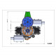 dle200 powered parachutes gasoline engine two-cylinder two stroke air cooled electric start (standard exhaust pipe) dle200 powered parachutes gasoline engine two-cylinder two stroke air cooled electric start (standard exhaust pipe)