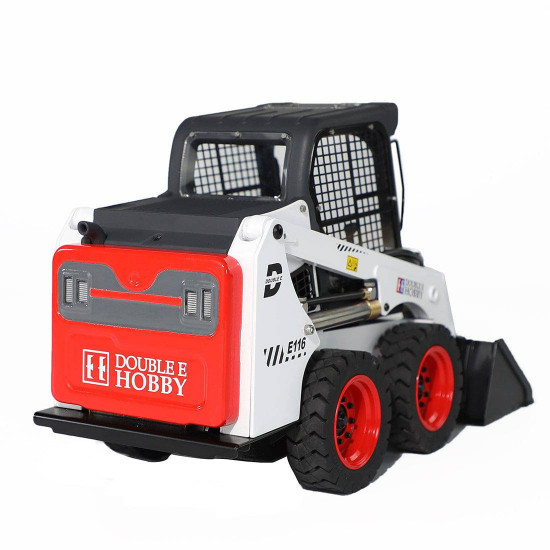 e116-003 1/14 2.4g alloy hydraulic skid steer loader engineering bulldozer construction remote control vehicle - rtr version e116-003 1/14 2.4g alloy hydraulic skid steer loader engineering bulldozer construction remote control vehicle - rtr version