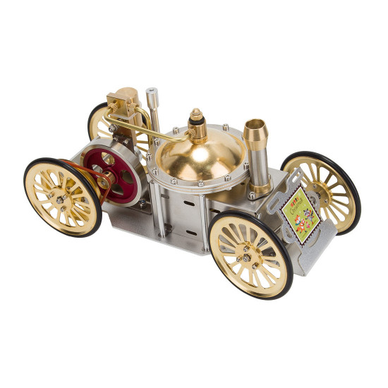 enjomor antique live steam-powered car model golden christmas enjomor antique live steam-powered car model golden christmas