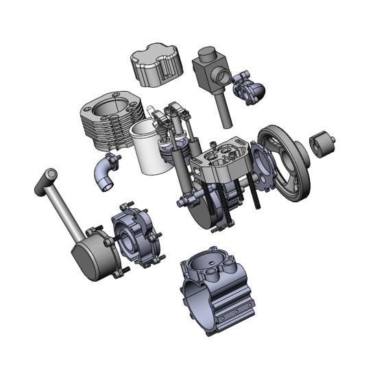 enjomor gs-dk01 4 stroke single cylinder gas power engine rtr 14000rpm 8cc enjomor gs-dk01 4 stroke single cylinder gas power engine rtr 14000rpm 8cc