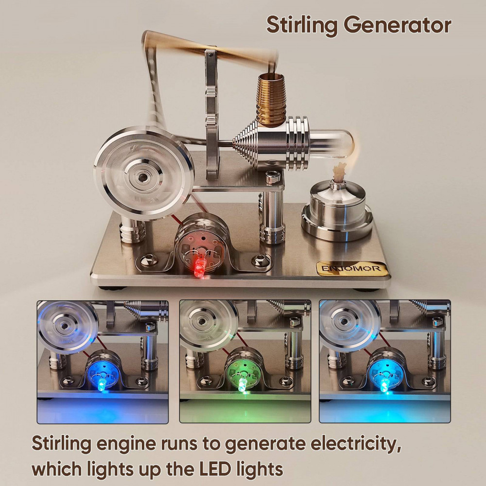 enjomor hot air balance stirling engine external combustion engine ...