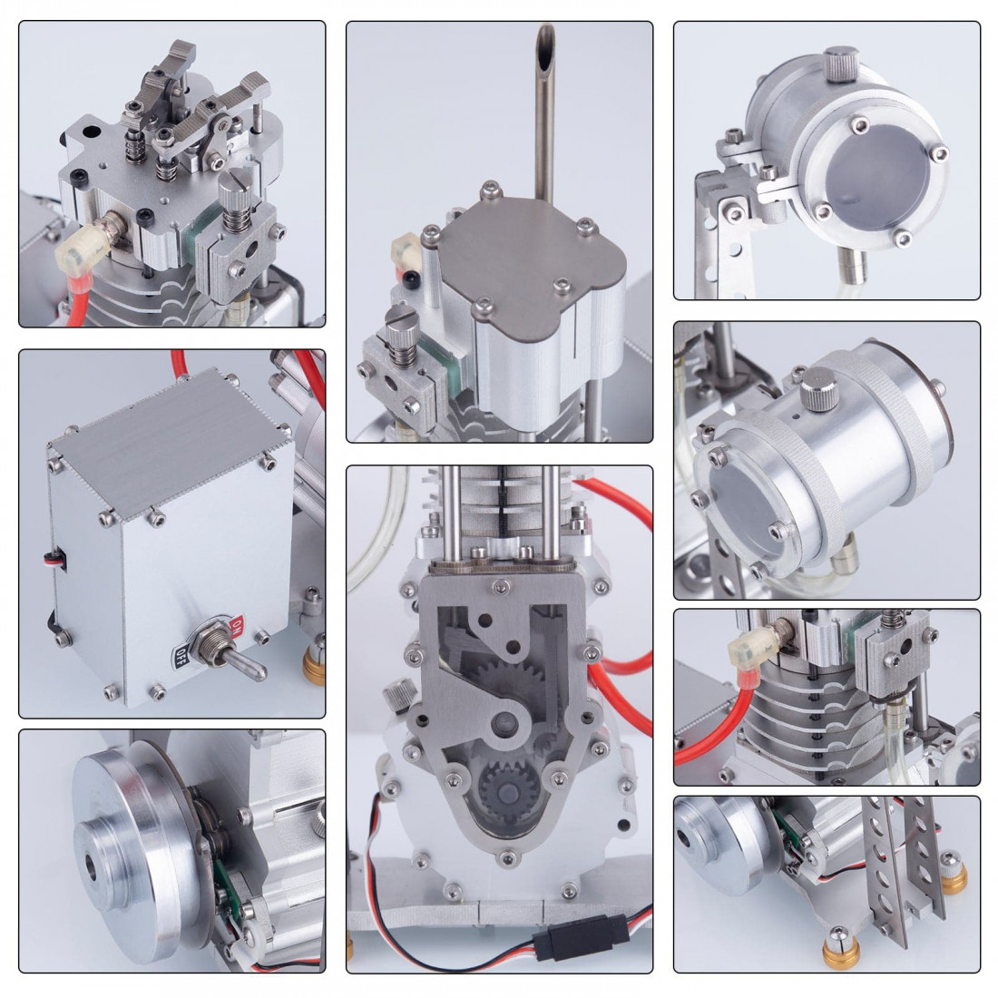 four-stroke 15cc ohv single-cylinder vertical internal combustion ...