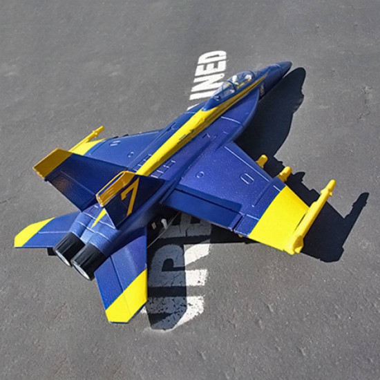 hand throwing epo foam rc fighter jet plane 475mm wingspan pnp - blue hand throwing epo foam rc fighter jet plane 475mm wingspan pnp - blue