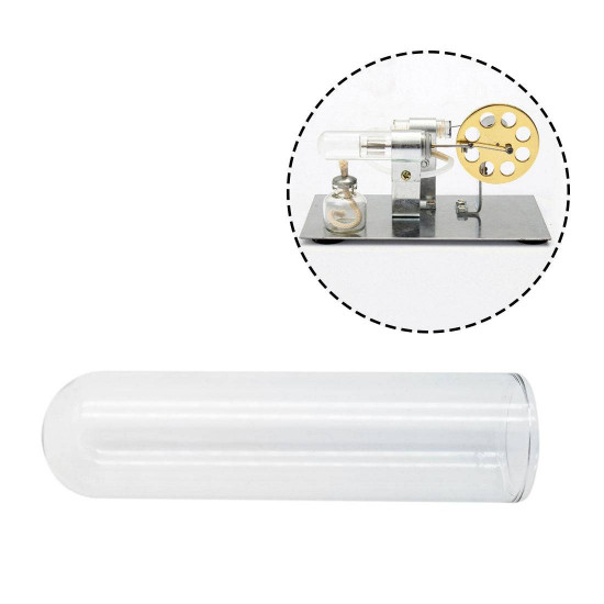 heat-resistant cylinder glass tube for ll-002 stirling engine