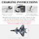 j20 2.4g rc airplane dual-channel fighter airplane plane boys' electric aircraft toy gift (rtf version) j20 2.4g rc airplane dual-channel fighter airplane plane boys' electric aircraft toy gift (rtf version)