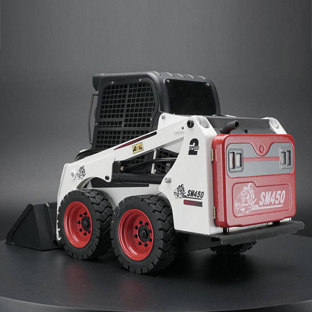 jdmodel jdm-160 kit version rc hydraulic skid steer loader construction ...