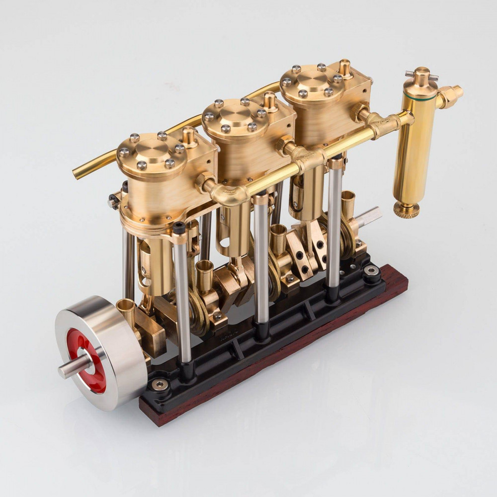 kacio ls3-13s three cylinder triple steam engine model for 80-120cm ...